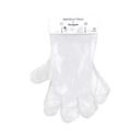 Handgards Clear Quickserve Poly Disposable Gloves -- 1000 per case.