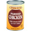 Simply Serve Pureed Chicken, 15 Ounce -- 12 Count