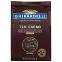 Ghirardelli 72 Percent Cacao Chocolate Chip, 80 Ounce -- 2 per case