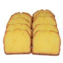 Sliced Lemon Flavored Pound Cake