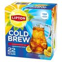 Lipton Family Size Cold Brew Tea Bag, 22 count -- 6 per case