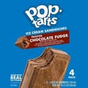 Frosted Chocolate Fudge Ice Cream Sandwiches