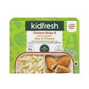 Chicken Strips and White Cheddar Mac and Cheese