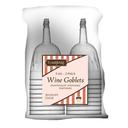 Flairware Polystyrene 2 Piece 5 Ounce Round Clear Wine Goblet