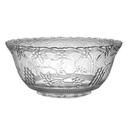Prisms 8 Quart Polystyrene Clear Punch Bowl