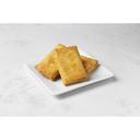 South Of The Border Style Toasty Pastries with Corn Chipotle Sauce Black Turtle Beans
