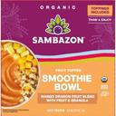 Organic Fruit and Granola Topped Smoothie Bowl