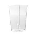 Tiny Temptations Polystyrene 3 Ounce Clear Tall Tumbler