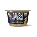 Peanut Butter Banana Protein Overnight Oats