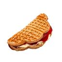 Berries and Cream Whole Grain Waffle Sandwich