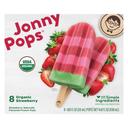 Organic Strawberry Ice Pops