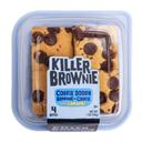 Cookie Dough Brownies with Caramel