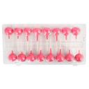 Strawberry Cake Pop with Rainbow Topping