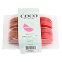 Chocolate and Strawberry Macarons