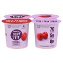 Blended Raspberry Nonfat Yogurt