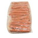 Nathans Famous 10/1 Skinless Beef Frank, 6 inch -- 100 per case.