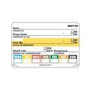 2 x 3 inch Durapeel Item/Date/Useby Labels - Blister Pack