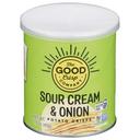 The Good Crisp Company Sour Cream and Onion Flavored Potato Crisps, 1.6 Ounce -- 12 per case