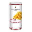 Chefs Seasoning Fry Salt, 24 Ounce Cannister -- 12 per case
