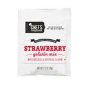 Chefs Companion Sugar Free Strawberry Gelatin Mix, 2.75 Ounce -- 18 per case.