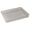 Cadco Stainless Steel Quarter Size Oven Basket Only, 12.88 x 1.5 x 9.5 inch.