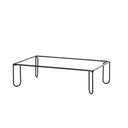 Logan Collection Black Wire Medium Riser Frame 12 X 20 X 6 inch