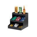 Classic Black ABS 2-Tier Condiment Organizer