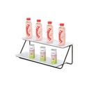 Logan Collection Black Wire 2-Tier Modular Merchandiser Frame Only 6 x 20 inch