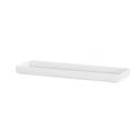 White Melamine Serving Tray 20 x 6 x 1 inch