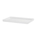 White Melamine Serving Tray 12 x 20 x 1 inch