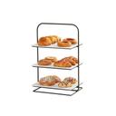 Logan Collection BlackWire 3-Tier Modular Merchandiser Frame Only