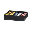Classic Black ABS Divided Condiment Organizer