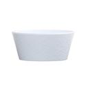 Selene Collection White Melamine Bowl 32 Ounce Capacity