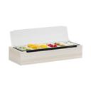 Vista Collection Coastal Six Section Bar Organizer