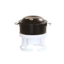 Juno Collection White Round Stackable Chafer Alternative