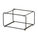 Logan Collection Black Wire 2-Tier Modular Frame