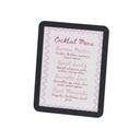 Melrose Collection Black Powder-Coated Metal 8.5 x 11 inch Sign Holder