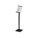 Vista Collection Black Standing Floor Holder
