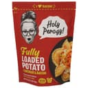 Fully Loaded Potato Perogies with Cheddar and Bacon