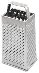 Alegacy Stainless Steel Square Grater, 9 inch Height.