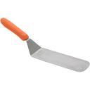Winco High Heat Flexible Offset Turner with Orange Nylon Handle, 8 1/4 x 2 7/8 inch Blade -- 12 per case.