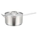 Winco Premium Stainless Steel Sauce Pan with Cover, 7.5 Quart -- 1 set.