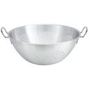 Winco Aluminum No Base Chinese Style Colander with Handles, 12 Quart -- 6 per case.
