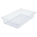 Winco Polycarbonate Full Size Food Pan, 3.5 inch -- 6 per case.