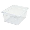 Winco Polycarbonate Half Size Food Pan, 5.5 inch -- 6 per case.