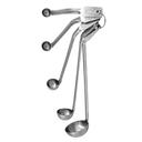 Winco Stainless Steel 5 Piece Measuring Mini Ladle Set -- 12 set per case.