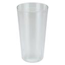 Clear Winco Plastic Pebbled Tumbler, 16 Ounce -- 12 per case.