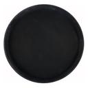 Winco Round Rubber-Lined Easy Hold Bar Tray, 11 inch.