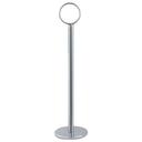 Winco Stainless Steel Table Number Holder, 8 inch.