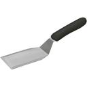 Winco Hamburger Offset Turner with Black Polypropylene Handle, 5 1/8 x 2 7/8 inch Blade -- 12 per case.